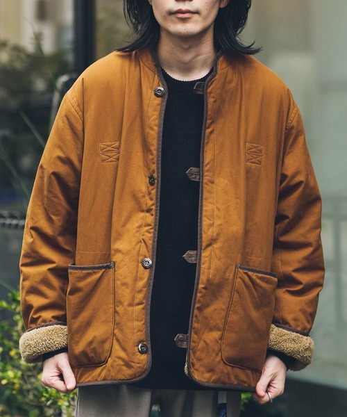 「ARMY TWILL」 ジャケット - グリーン メンズ_画像4