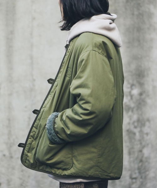 「ARMY TWILL」 ジャケット - グリーン メンズ_画像7