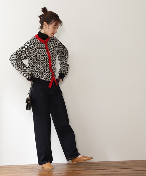 「N.（N. Natural Beauty Basic）」 ニットカーディガン MEDIUM グリーン レディース_画像2