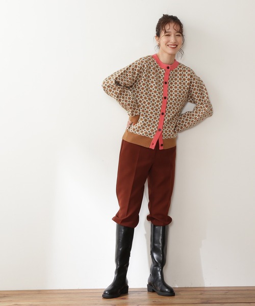 「N.（N. Natural Beauty Basic）」 ニットカーディガン MEDIUM グリーン レディース_画像7