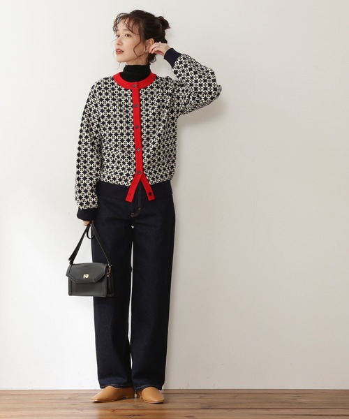 「N.（N. Natural Beauty Basic）」 ニットカーディガン MEDIUM グリーン レディース_画像9