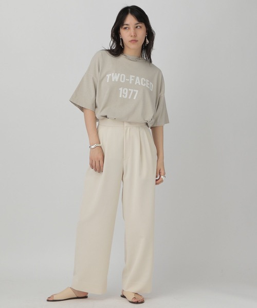 「REMI RELIEF」 半袖Tシャツ FREE ベージュ レディース_画像3