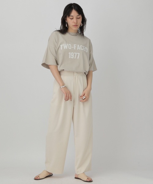 「REMI RELIEF」 半袖Tシャツ FREE ベージュ レディース_画像4