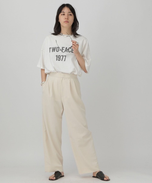 「REMI RELIEF」 半袖Tシャツ FREE ベージュ レディース_画像7