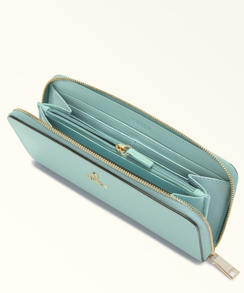 未使用　FURLA ミントグリーン 長財布 FURLA（フルラ） 財布 ONE SIZE ブラック レディース : ZOZOTOWN Yahoo