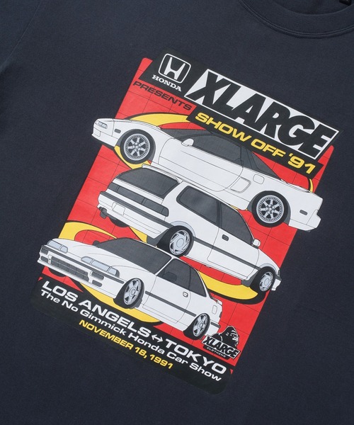 XLARGE（エクストラ ラージ） tシャツ XLARGE×Honda SHOWOFF S/S TEE