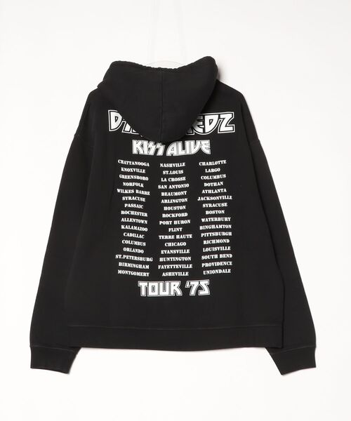 パーカー Kiss x D2  Relax Fit Hoodie/0252 メンズの画像