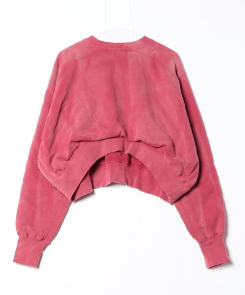 「CITYSHOP」 スウェットカットソー FREE レッド レディース_画像2