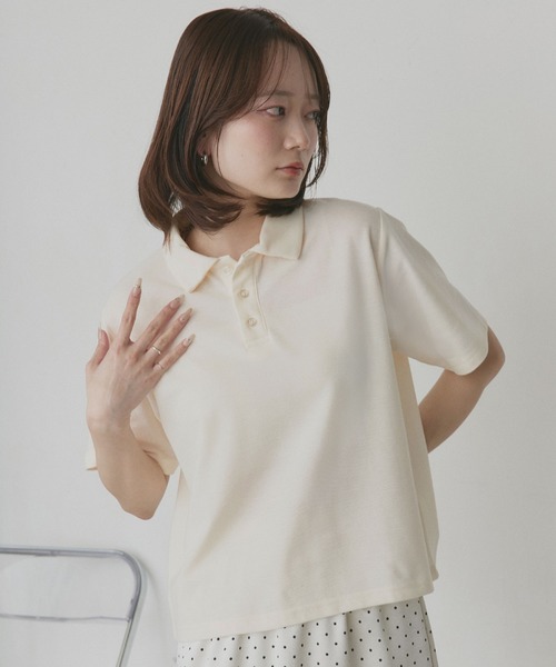 ad thie（アドティエ） ポロシャツ ポロ ベーシック ハーフスリーブ