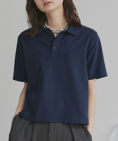 ad thie（アドティエ） ポロシャツ ポロ ベーシック ハーフスリーブ