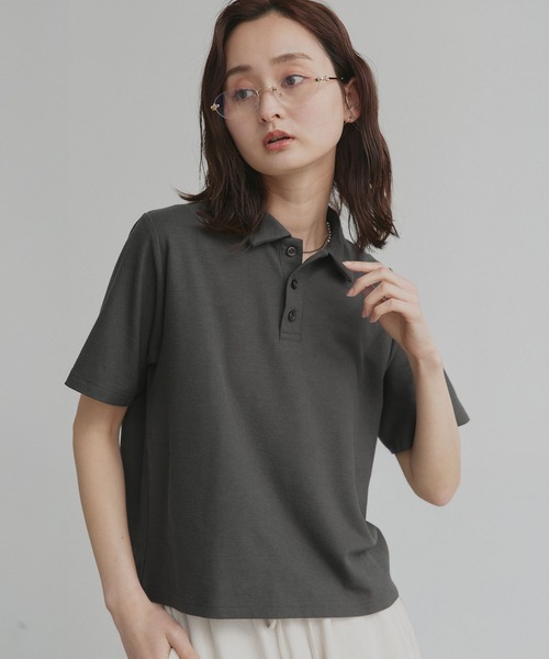 ad thie（アドティエ） ポロシャツ ポロ ベーシック ハーフスリーブ