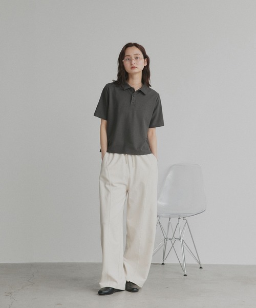 ad thie（アドティエ） ポロシャツ ポロ ベーシック ハーフスリーブ