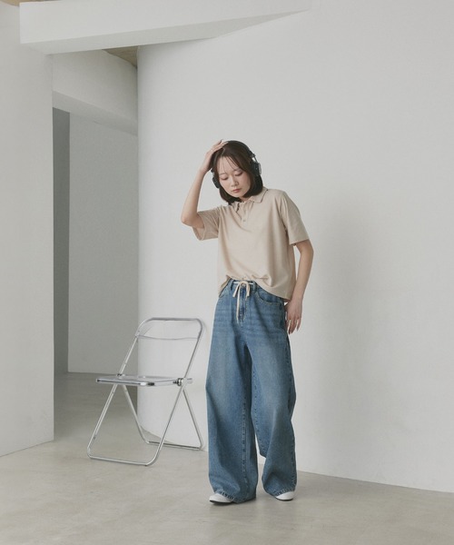 ad thie（アドティエ） ポロシャツ ポロ ベーシック ハーフスリーブ