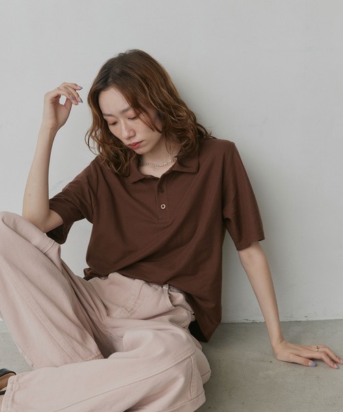 ad thie（アドティエ） ポロシャツ ポロ ベーシック ハーフスリーブ