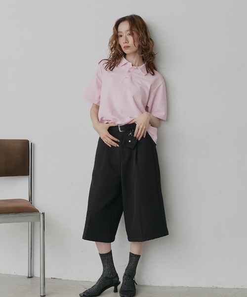 ad thie（アドティエ） ポロシャツ ポロ ベーシック ハーフスリーブ