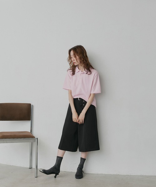 ad thie（アドティエ） ポロシャツ ポロ ベーシック ハーフスリーブ
