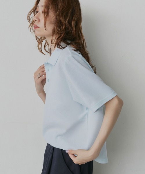 ad thie（アドティエ） ポロシャツ ポロ ベーシック ハーフスリーブ