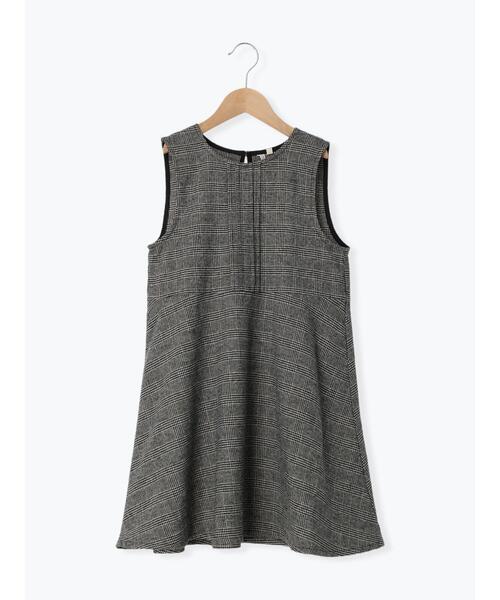「Samansa Mos2 Lagom」 「KIDS」スカート 特(XL) グレー キッズ_画像2