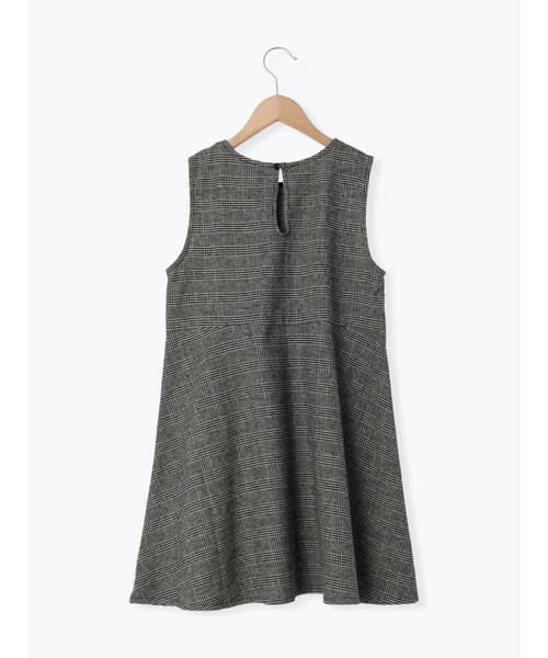 「Samansa Mos2 Lagom」 「KIDS」スカート 特(XL) グレー キッズ_画像3