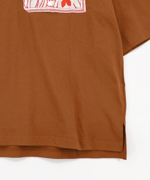 ScoLar（スカラー） tシャツ 半袖 362101：ポケットギミック付き ピザ