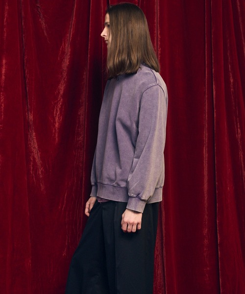 「MAISON SPECIAL」 長袖Tシャツ 0 チャコールグレー メンズ_画像4