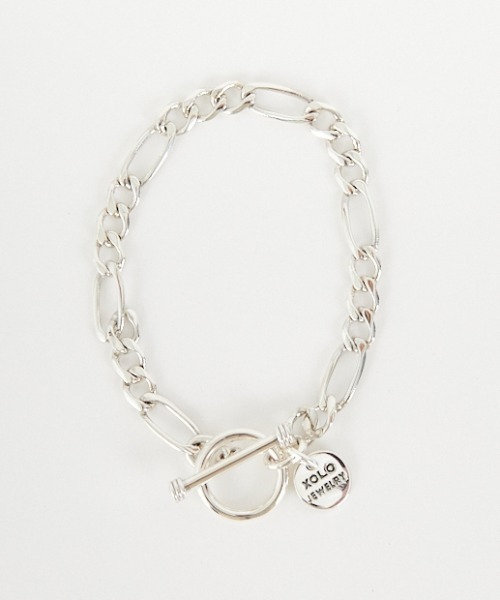ブレスレット 「WEB先行予約」「XOLO JEWELRY/ショロジュエリー」 FIGARO LINK シルバーブレスレット 6MM メンズの画像