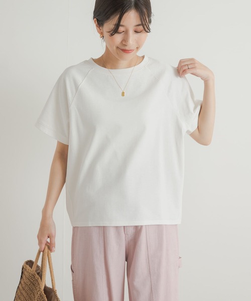 「URBAN RESEARCH DOORS」 半袖Tシャツ MEDIUM ラベンダー レディース_画像2