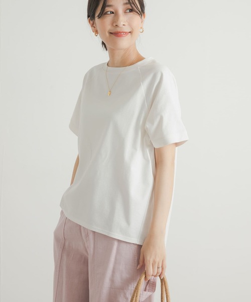「URBAN RESEARCH DOORS」 半袖Tシャツ MEDIUM ラベンダー レディース_画像3