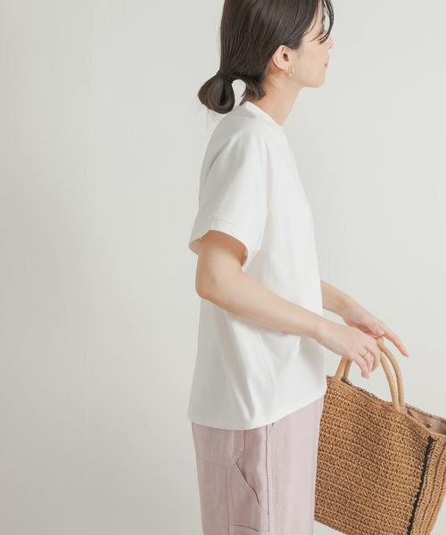 「URBAN RESEARCH DOORS」 半袖Tシャツ MEDIUM ラベンダー レディース_画像6