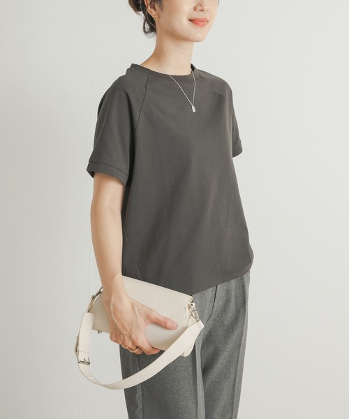 「URBAN RESEARCH DOORS」 半袖Tシャツ MEDIUM ラベンダー レディース_画像9