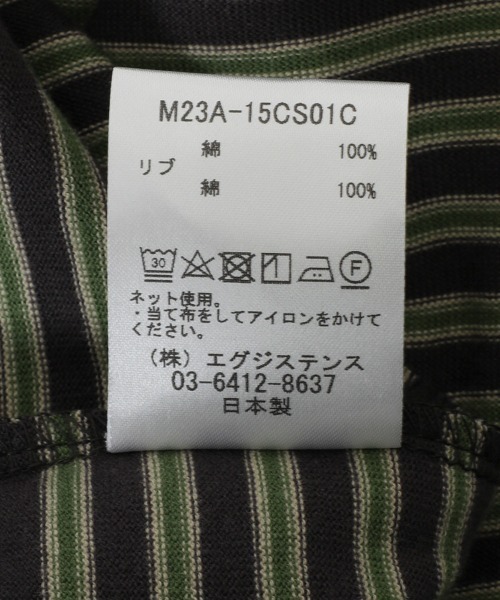 「marka」 長袖Tシャツ 3 グリーン メンズ_画像5
