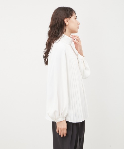 「Mila Owen」 長袖ブラウス 0 ホワイト レディース_画像10