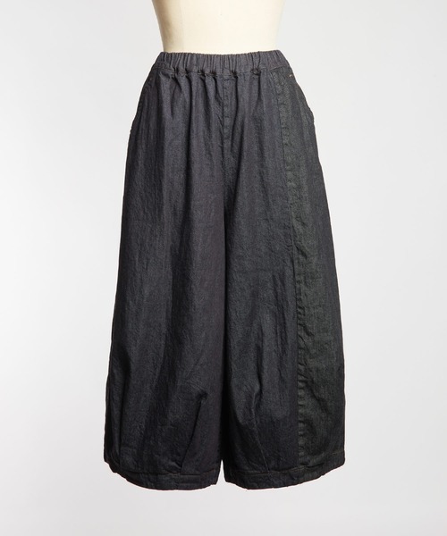 「gomme」 デニムパンツ MEDIUM ブラック レディース_画像2