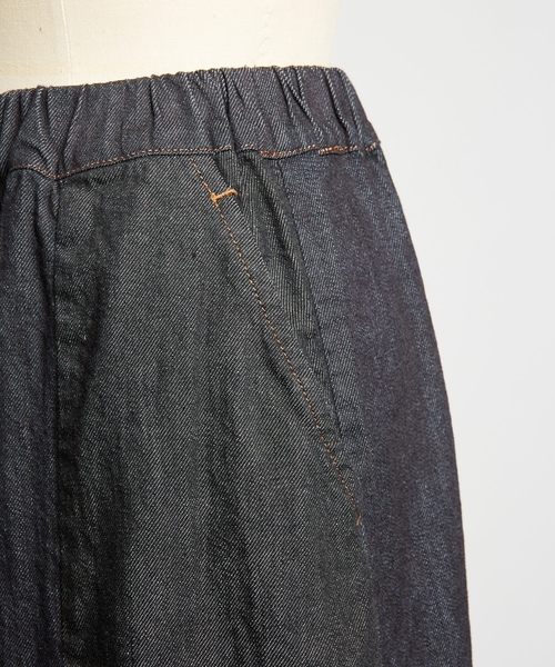 「gomme」 デニムパンツ MEDIUM ブラック レディース_画像6