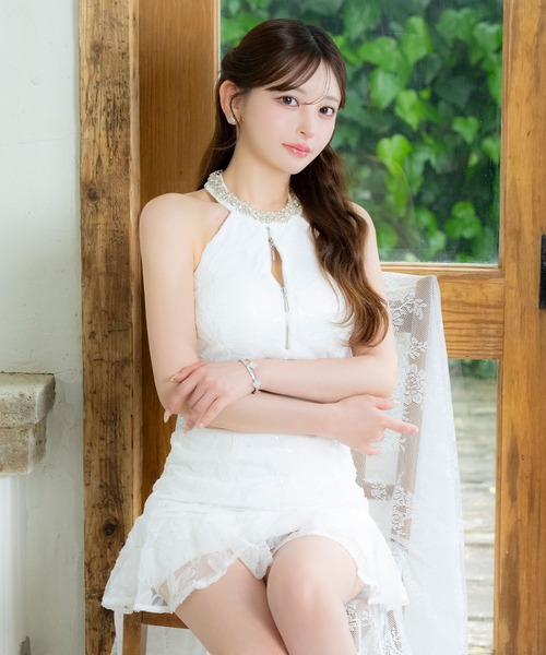 Tika（ティカ） ドレス キャバドレス セットアップ ミニ フレア