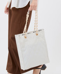 トートバッグ CHAIN N/S TOTE ル...の詳細画像1