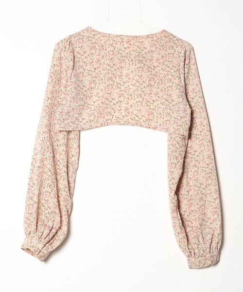 「junoah」 ボレロ X-LARGE ベージュ レディース_画像2
