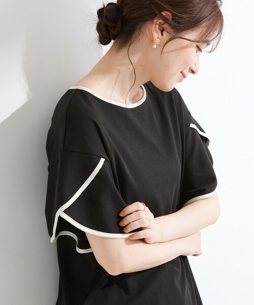 SHOO・LA・RUE（シューラルー） tシャツ 半袖 「洗濯機可/S-LL」配色