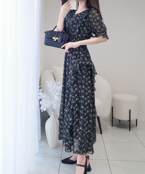 「mily bilet」 半袖ワンピース X-LARGE ホワイト レディース_画像5