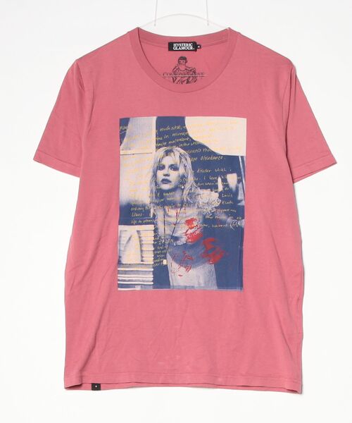 HYSTERIC GLAMOUR（ヒステリックグラマー） 半袖Tシャツ MEDIUM ピンク