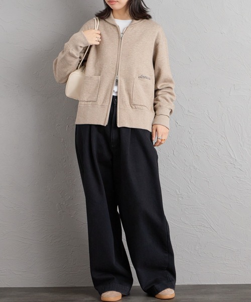 AMERICANA（アメリカーナ） カーディガン 別注 AMRCNAロゴ ニット