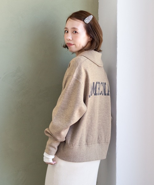 AMERICANA（アメリカーナ） カーディガン 別注 AMRCNAロゴ ニット