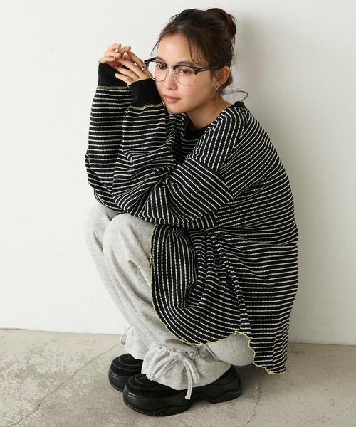 mina perhonen（ミナペルホネン） 半袖Tシャツ M ブルー レディース