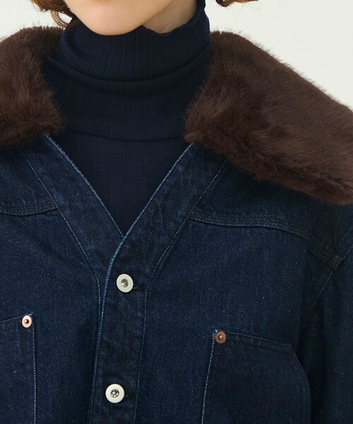 MACPHEE デニムジャケット MACPHEE（マカフィー） デニムジャケット gジャン リングデニム ファー