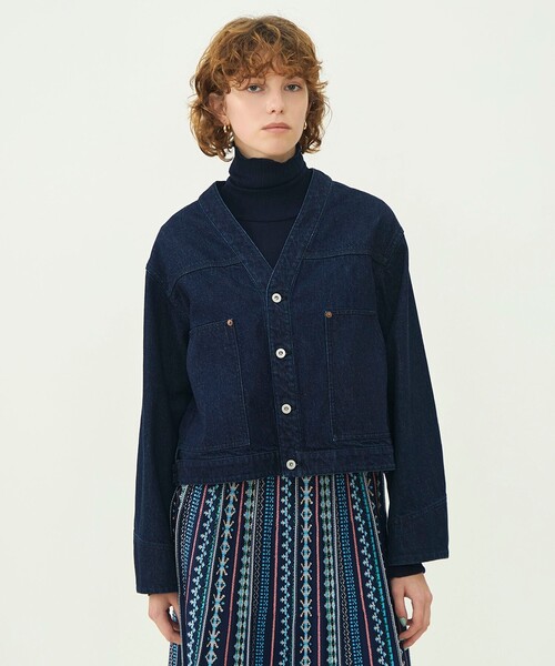 MACPHEE デニムジャケット MACPHEE（マカフィー） デニムジャケット gジャン リングデニム ファー