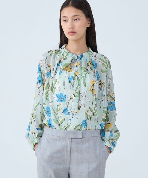「TOMORROWLAND collection」 長袖ブラウス 36 ピンク系その他 レディース_画像3