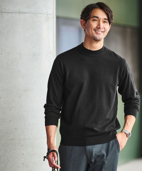 BEAUTY＆YOUTH UNITED ARROWS 半袖ニット X-LARGE ブラック メンズ