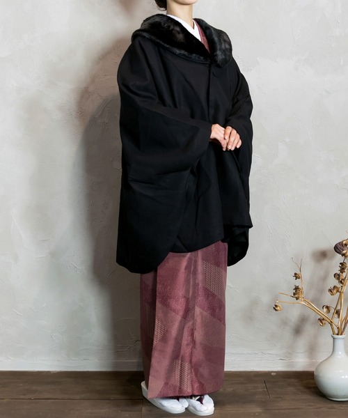 KYOETSU（京越） 着物 へちま衿和装ケープ レディース : ZOZOTOWN