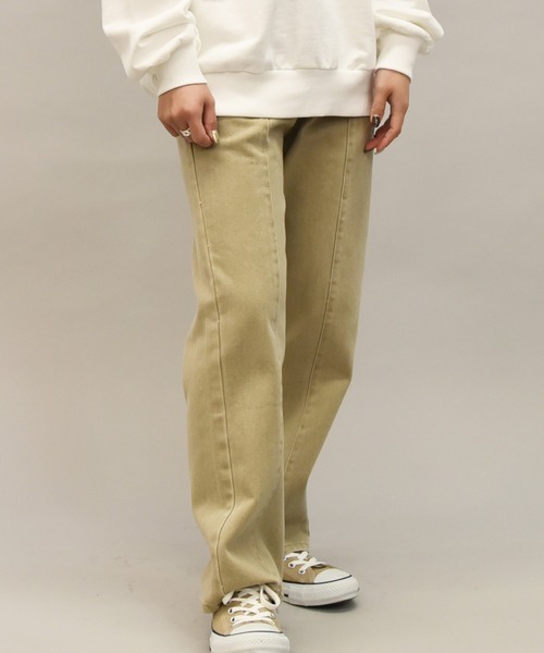 パンツ 15SS NEIGHBORHOOD DEALER STRIPE C-PT CS】stripe cross tuck drape slacks (navy) | OUR BRAND,Chikashitsu