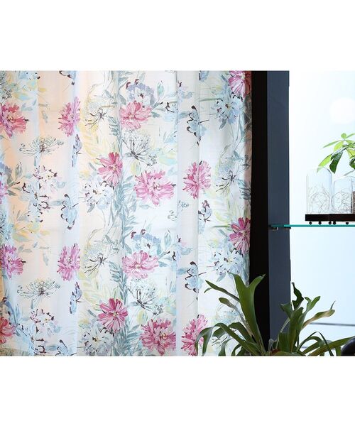 LAURA ASHLEY（ローラアシュレイ） インテリア 「コスモス/洗える/防炎 